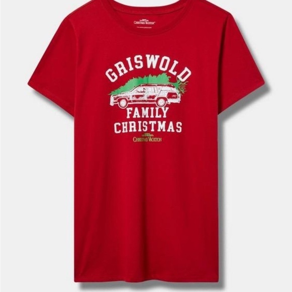 torrid Tops - Torrid Griswold Christmas Vacation graphic tee NWT